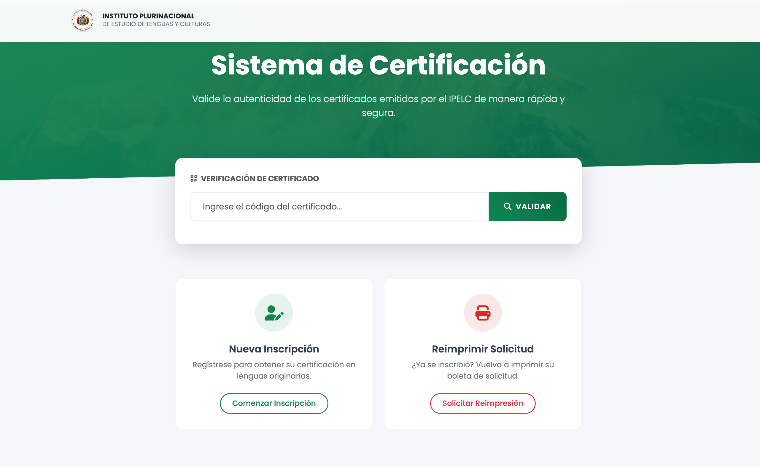 Sistema de Gestion de Certificación